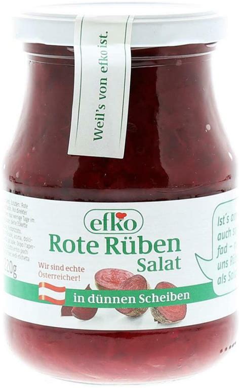 efko Rote Rüben Salat Online von BILLA PLUS wogibtswas at