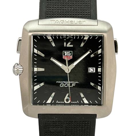 1円開始 Tag Heuer タグ ホイヤー Wae1116 Ft6004 Professional Golf プロフェッショナル ゴルフウォッチ メンズ タグ・ホイヤー ｜売買された