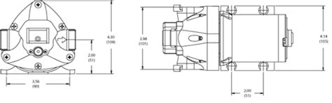 Насос для воды Flojet Triplex Hi Flow 41 бар 15 литровминуту