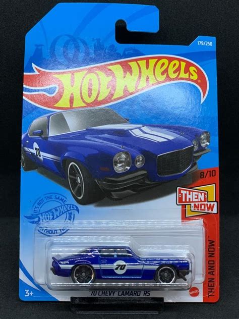 Hot Wheels Chevy Camaro Rs Blue Carshoping