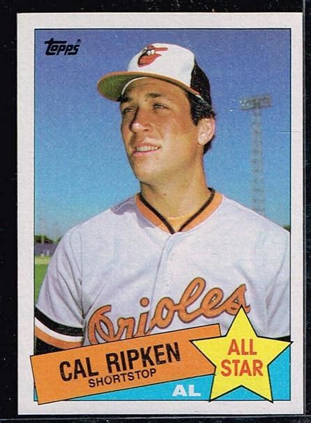 Cal Ripken All Star Baseball Card Value