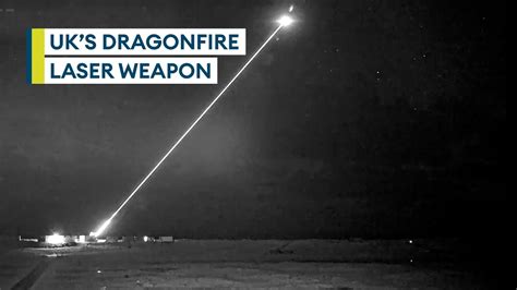 Dragonfire New Declassified Footage Of £10 A Shot Laser Precision Weapon In Action Youtube