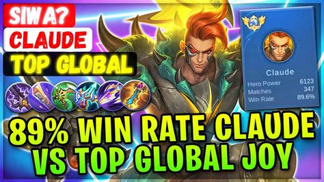 Win Rate Claude Vs Top Global Joy Top Global Claude Siwa