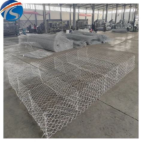 Galvanized Erosion Control Gabion Mattress 1X1X0 3m PVC Coated Gabion