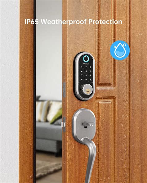 Smart Lock SMONET Keyless Entry Door Lock Fingerprint Door Lock With