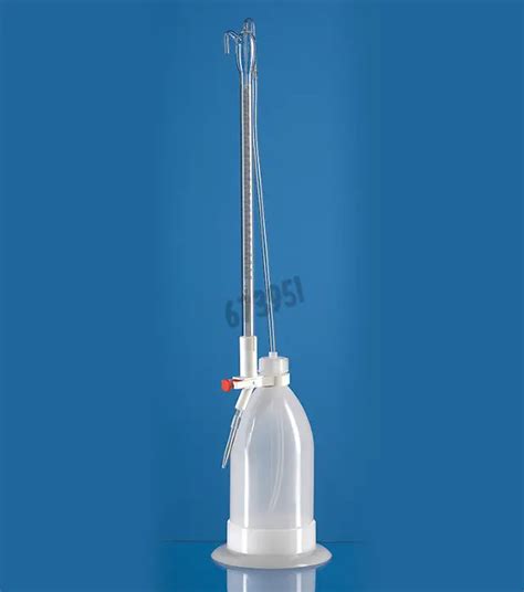 Automatic Burette Schilling Pattern Silberbrand® Vol 50 Ml H 830 Mm Division 01 Ml