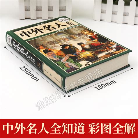 【硬壳精装】中外名人全知道中外名著全知道全套2册精装中外名人成才故事人物传记名人世界名人生平事迹大全历史人物传记书籍虎窝淘