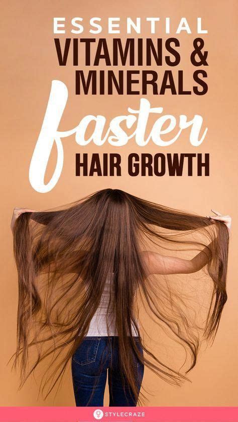 14 Essential Vitamins And Minerals For Faster Hair Growth When It Comes To Hair The Three Mos