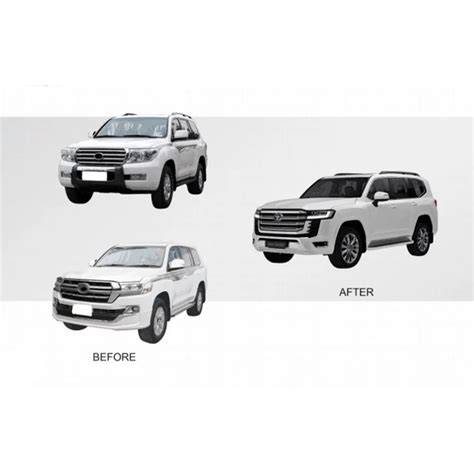 Car Upgrade Body Kit For Toyota Land Cruiser Lc200 2008 2020 Upgrade To