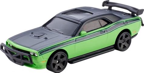 Mattel Fast And Furious Dodge Challenger Srt8 Auto Groen 9 Cm