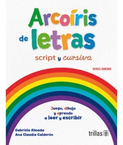 Arcoíris De Letras Escritura Script Y Cursiva Meses sin interés