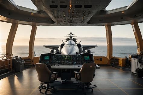 Premium AI Image Maritime Majesty Envisioning The Future Of Aircraft