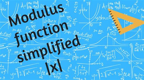 Iit Jee Maths Lectures Modulus Function Cengage Maths G Tewani