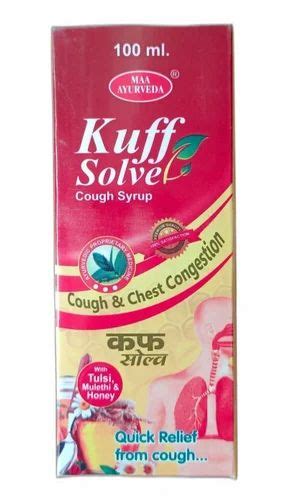 Maa Ayurveda Kuff Solve Cough Syrup 100 Ml At Rs 80 Bottles In Panipat Id 26451049648