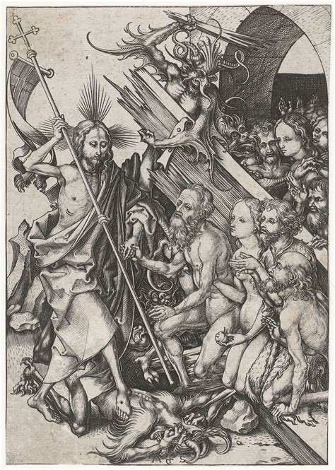 De Afdaling In Het Voorgeborchte Martin Schongauer 1470 1490