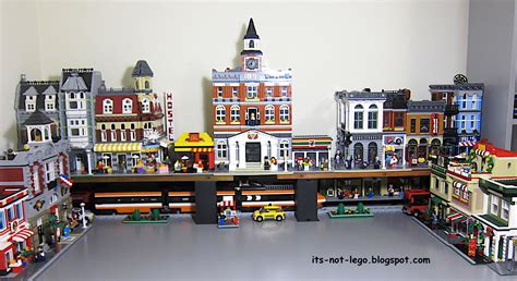 It's Not Lego: It's Not Lego Modular Town - October 2017