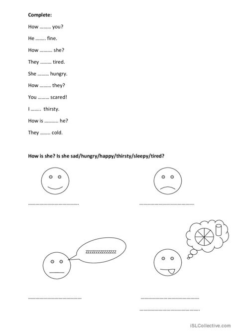 Feelings English Esl Worksheets Pdf And Doc