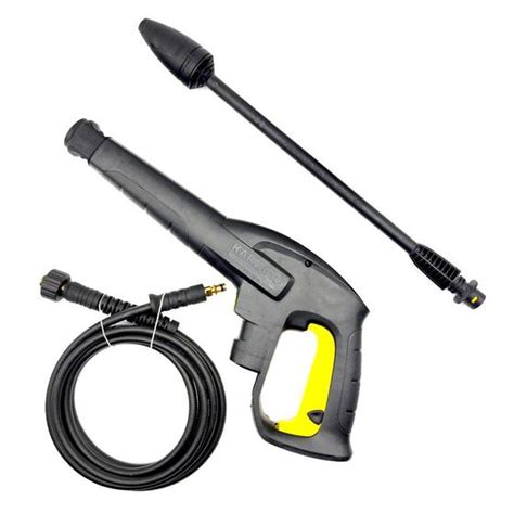 Kit Gatilho Bico Turbo E Mangueira 6M Para Lavajato Karcher K3 98