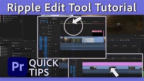 How To Use The Ripple Edit Tool Premiere Pro Tutorial With Mango