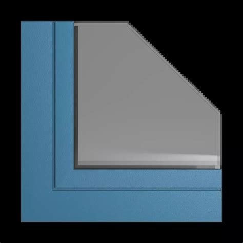 Feneste Windows Colors Aliplast Colors Atlantic Blue