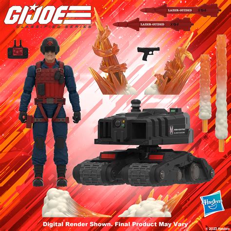 G I Joe Classified Series Deluxe Scrap Iron Render Reveal Hisstank