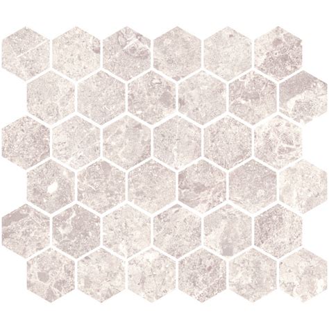 Portland Sand Porcelain 2 X2 5x5 Cm Hexagon Mosaics Montecera Natural Stone Porcelain