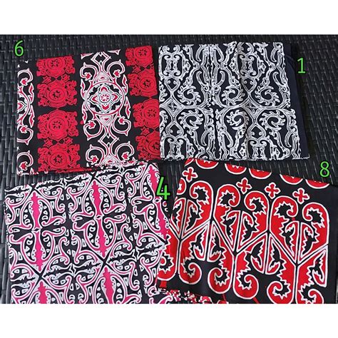 Jual Cuci Gudang Batik Batak Katun Motif Gorga Shopee Indonesia