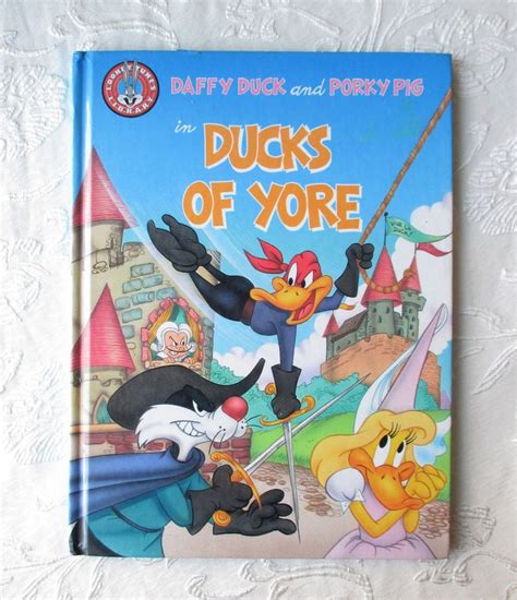 Ducks Of Yore Hardcover Book Looney Tunes Library Daffy Duck