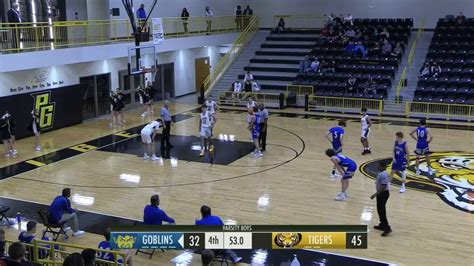 Prairie Grove Tigers Vs Harrison Goblins Basketball Youtube