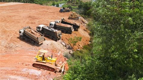 Incredible Best Collection Stages Huge Landfill Project Processing