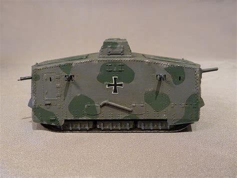 Wwi A V Sturm Pz Tank Plastic Model Military Vehicle Kit