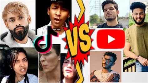 Youtube Vs Tiktok Controversy Explained 20mforcarryminati