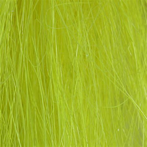 Fluorescent Yellow Oz Bulk Bag Angel Hair Black Light Reactive