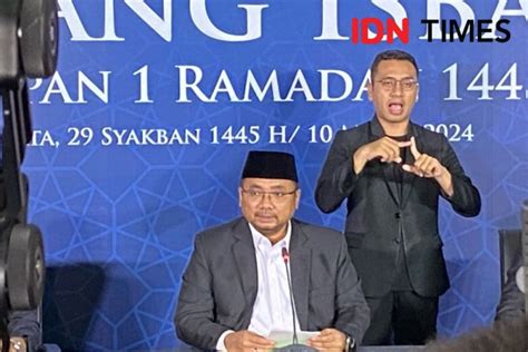 Hasil Sidang Isbat Awal Ramadan 1445 H Jatuh Pada 12 Maret