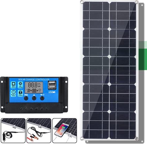 Dokx Flexibel Zonnepaneel W V Dc Usb Monokristallijn Zonnepaneel