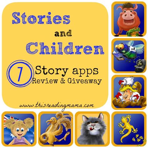 Day 5 Stories And Children 7 Story Apps Review And Giveaway