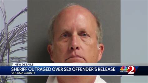 Volusia County Sheriff Outraged Over Release Of Sex Offender Youtube