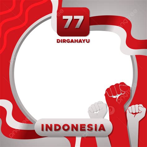 Gambar Twibbon 17 Agustus 1945 Hari Kemerdekaan Indonesia Hut Ri 77 Images