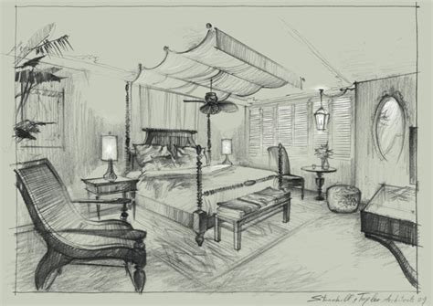 Bedroom Drawing Pencil at GetDrawings | Free download