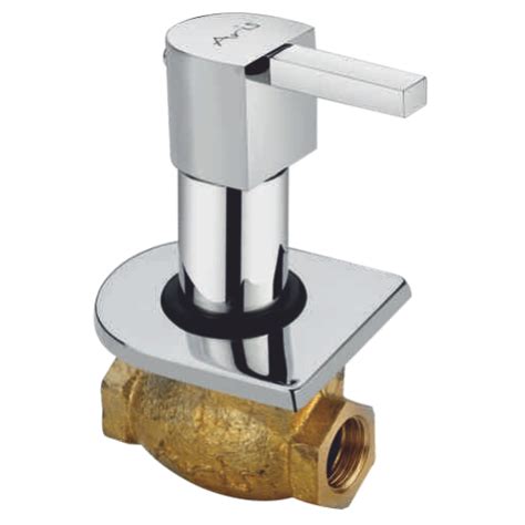 Shinia Concealed Stop Cock With Adjustable Wall Flange Aris