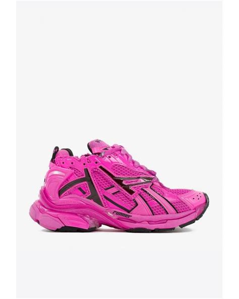 Balenciaga Runner Sneakers In Pink Lyst