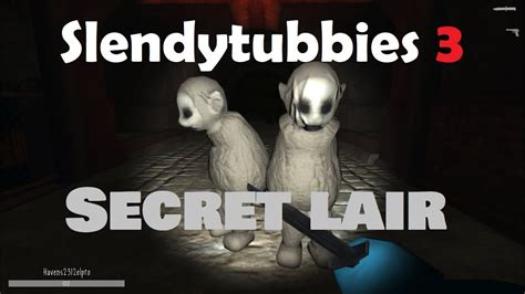 Slendytubbies 3 Secret Lair Youtube