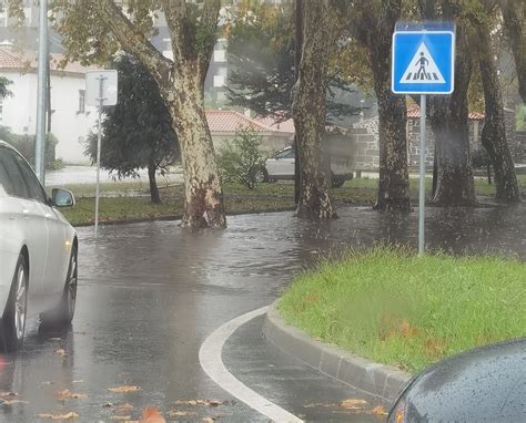 Chuva Intensa Provoca Constrangimentos Em Viana R Dio Alto Minho