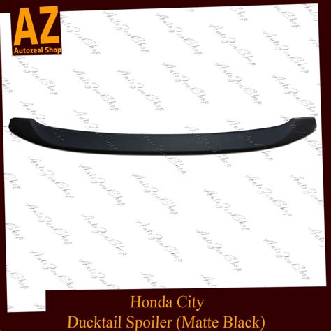 Honda City Ducktail Trunk Spoiler Matte Black Lazada Ph