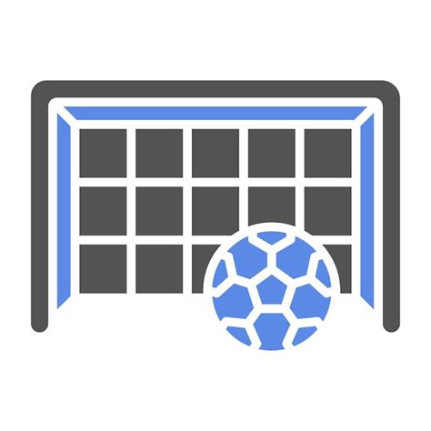 Premium Vector Football Goal Icon Style