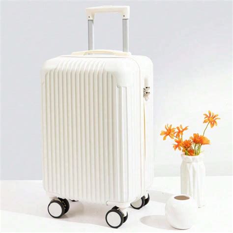 Inch Luggage Case Unisex Durable Hard Shell Suitcase With