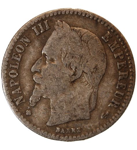 Napoleon Iii Centimes Argent Bb Strasbourg Argent B