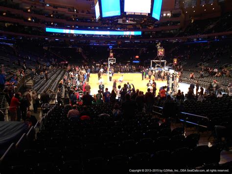 Section 7 At Madison Square Garden New York Knicks