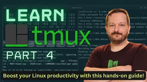 Learn Tmux Part Discover How To Manage Sessions Within Tmux Youtube