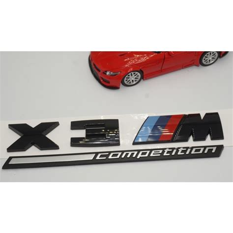 DK Tuning X3 M Competition Siyah Abs Bagaj Logo Arma Orjinal Fiyatı